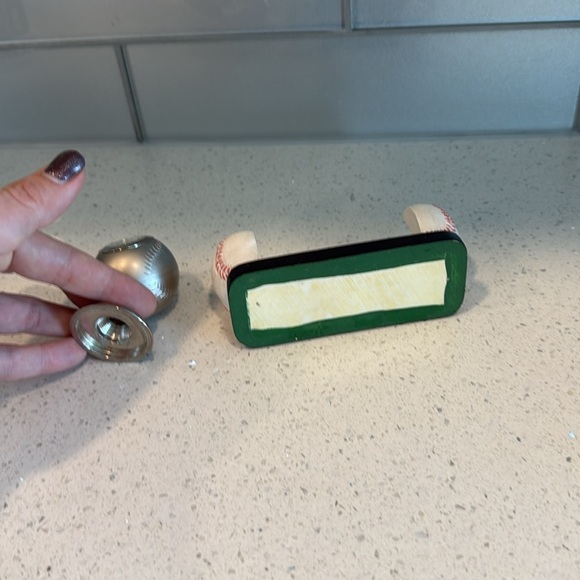 🏴 Vintage Baseball clock and business card holder - Picture 8 of 8